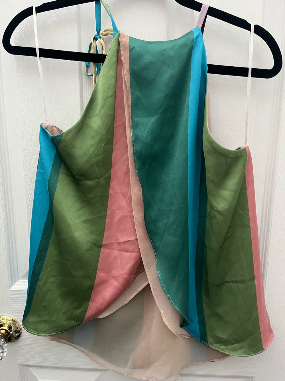 Striped Multicolour Haltered Top - Picture 8 of 11